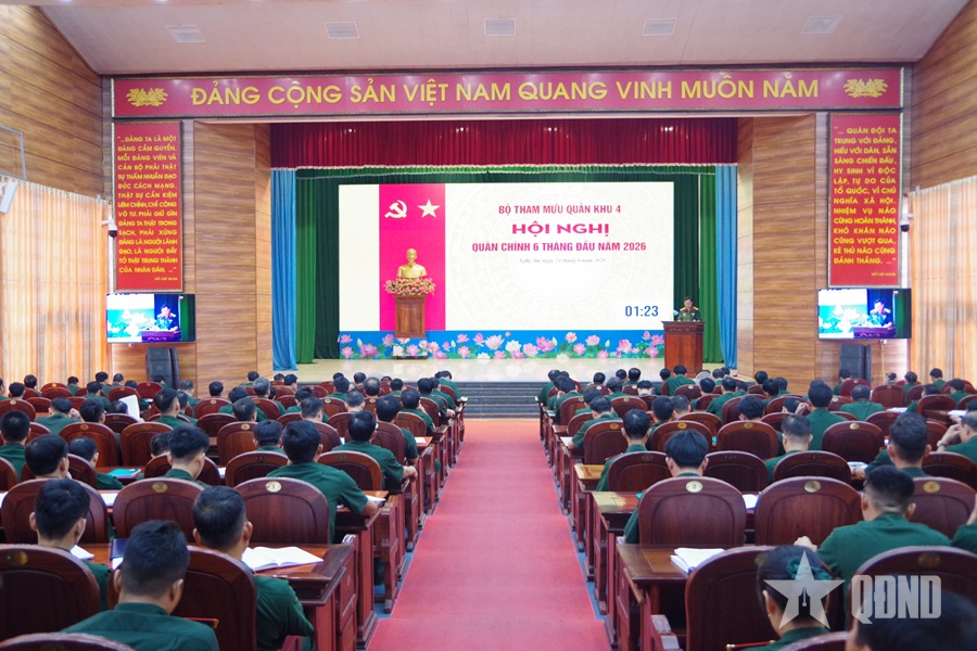 Bộ Tham mưu Quân khu 4: Duy trì nghiêm chế độ trực sẵn sàng chiến đấu, cứu hộ, cứu nạn